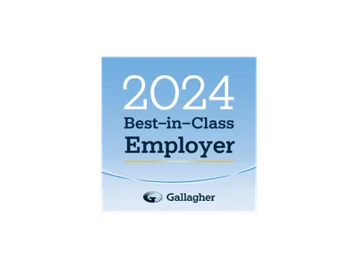 Gallagher Best In Class 2024 Award
