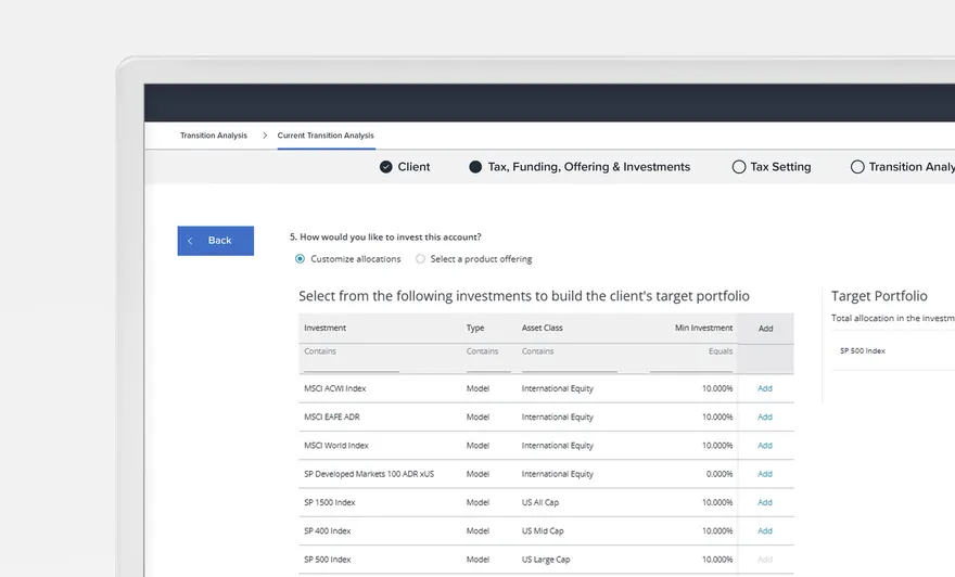 Vestmark Investment Advisory Direct Indexing
